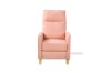 Picture of [FLOOR MODEL CLEARANCE] FINLEY Push Back Reclining Chair /Recliner (Pink)