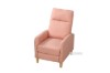Picture of [FLOOR MODEL CLEARANCE] FINLEY Push Back Reclining Chair /Recliner (Pink)