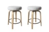 Picture of LUKE H65 360° Swivel Counter Stool (Beige)