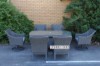 Picture of [FLOOR MODEL CLEARANCE]TEKAPO 7 PC Dining Set in Round Rattan *Aluminium Frame