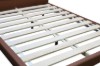 Picture of [FLOOR MODEL CLEARANCE] CUBA Genuine Leather Bed Frame (Brown)  in Queen Size