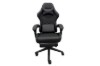 Picture of TURBO 360° Swivel Height-Adjustable Gaming Chair with Reclining Backrest, Lumbar Support & Footrest (Black) - without Logo