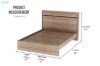 Picture of OAKFORD Bed Frame - Super King Size