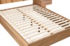 Picture of WALNOVA Genuine Walnut Veneer Bed Frame with Bedside Tables & Side Pier Set in Queen Size