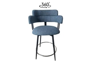 Picture of VIORA H93 360° Swivel Bar Chair with Footrest - 2 Chairs in 1 Carton