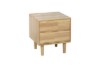 Picture of [FLOOR MODEL CLEARANCE] FOREST DREAM  Solid Rubberwood  2-Drawer Bedside Table (Straight leg)