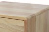 Picture of [FLOOR MODEL CLEARANCE] FOREST DREAM  Solid Rubberwood  2-Drawer Bedside Table (Straight leg)