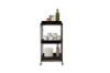 Picture of [FLOOR MODEL CLEARANCE]KRISTINA Foldable 3 Tier Wheel Trolley - Black