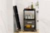 Picture of [FLOOR MODEL CLEARANCE]KRISTINA Foldable 3 Tier Wheel Trolley - Black
