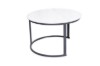 Picture of [FLOOR MODEL CLEARANCE]RADIUS Sintered Stone Table Top Nesting Coffee Table (Off White&Grey)