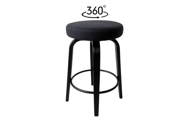 Picture of LUKE H65 360° Swivel Counter Stool (Dark)