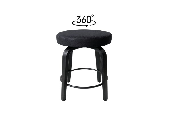 Picture of LUKE H59 360° Swivel Counter Stool (Dark)