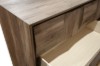 Picture of MERIDIAN 4PC/5PC/6PC Bedroom Combo Set in Queen Size with 3D Panel Design