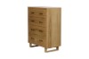 Picture of [FLOOR MODEL CLEARANCE]LYNWOOD 4-Drawer Solid Tasmanian Oak Tallboy