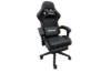 Picture of TURBO 360° Swivel Height-Adjustable Gaming Chair with Reclining Backrest, Lumbar Support & Footrest (Black)
