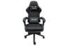 Picture of TURBO 360° Swivel Height-Adjustable Gaming Chair with Reclining Backrest, Lumbar Support & Footrest (Black)