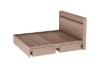 Picture of OAKFORD Bed Frame with Two Movable Storage Drawers in Queen/Super King Size