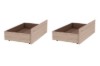 Picture of OAKFORD Bed Frame with Two Movable Storage Drawers in Queen/Super King Size