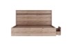Picture of OAKFORD Bed Frame with Two Movable Storage Drawers - Queen Size