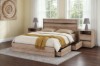 Picture of OAKFORD Bed Frame with Two Movable Storage Drawers in Queen/Super King Size