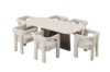 Picture of ASTON 201 7PC Marble Top Dining Set