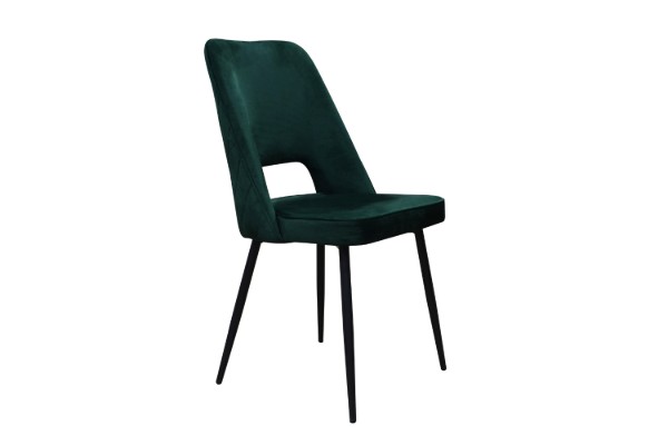 Picture of LIVIA Polyester Fabric Dining Chair (Dark Green)