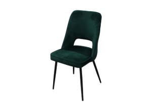 Picture of LIVIA Polyester Fabric Dining Chair (Dark Green) - Each