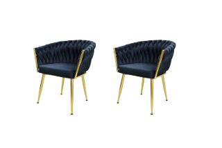 Picture of THEA Armchair (Dark) - 2 Chairs in 1 Carton