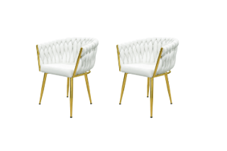Picture of THEA Armchair (Off White) - 2 Chairs in 1 Carton