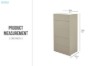 Picture of VELMONT 5-Drawer Sintered Stone Top Tallboy