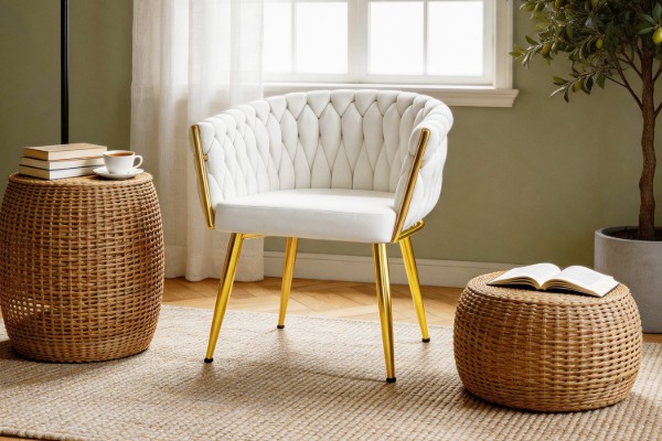 Picture of THEA Armchair (Off White)