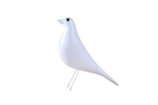 Picture of 359-006 Tabletop Decor Bird - White