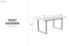Picture of STONVIA 180 Sintered Stone Top Dining Table