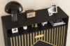 Picture of VANTRA 2 Flip Drawers Shoe Cabinet (Black)