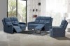 Picture of [FLOOR MODEL CLEARANCE] WALKER Fabric 2‑Seater Manual Recliner Sofa with Console & Cup Holders