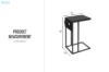 Picture of BRINLO Side Table (Dark)