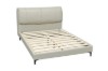 Picture of SORENA Genuine Leather Bed Frame in Queen/Super King Size (Beige)