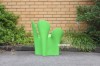 Picture of [FLOOR MODEL CLEARANCE]REPLICA CLOVER Chair (Fiber Glass) - Orange