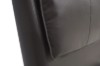 Picture of SORENA Genuine Leather Bed Frame in Queen/Super King Size (Dark Brown)