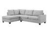 Picture of PAVIA Fabric Reversible Sectional Sofa
