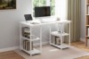 Picture of DEXON 120 Desk with 4 Open Side Shelves