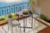 Picture of [FLOOR MODEL CLEARANCE]OTIS D68 Tempered Glass Top Dining Table/Bar Table (Black)