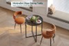 Picture of [FLOOR MODEL CLEARANCE]OTIS D68 Tempered Glass Top Dining Table/Bar Table (Black)