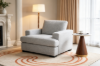 Picture of [FLOOR MODEL CLEARANCE] GOODWIN Feather-Filled 1.5 Seater Sofa