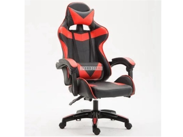 Picture of [FLOOR MODEL CLEARANCEIRONMAN 0302 Reclining Gaming Office Chair (Red)