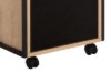 Picture of LUKAN 1-Door 1-Shelf Mobile File Cabinet with Wheels