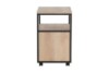 Picture of LUKAN 1-Door 1-Shelf Mobile File Cabinet with Wheels