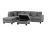 Picture of ROLLAND Reversible Sectional Sofa with Storage Ottoman