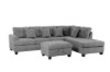 Picture of ROLLAND Reversible Sectional Sofa with Storage Ottoman