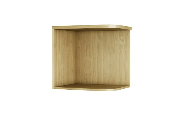 Picture of BESTA Wall Solution Modular Wardrobe System - Corner Storage Shelf